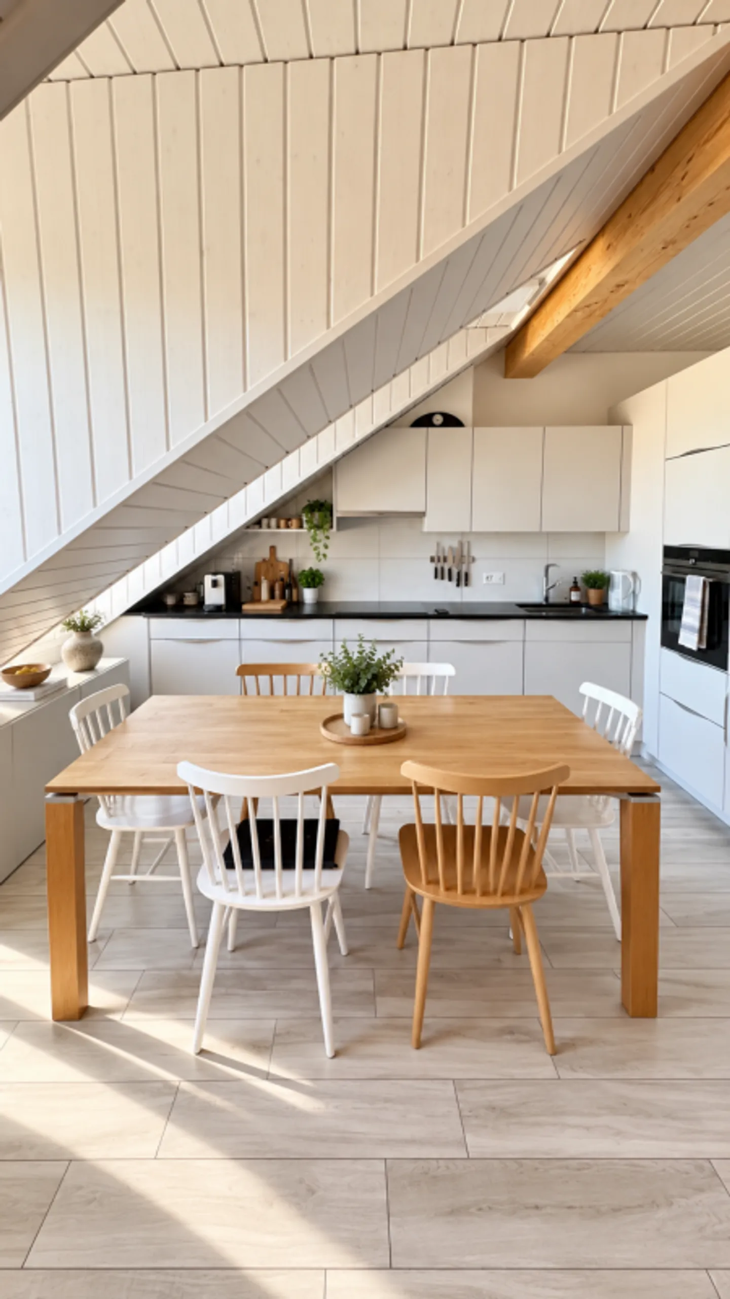 Magnificent and spacious 4.5 room attic in the center of Orbe - Photo 5 of 13