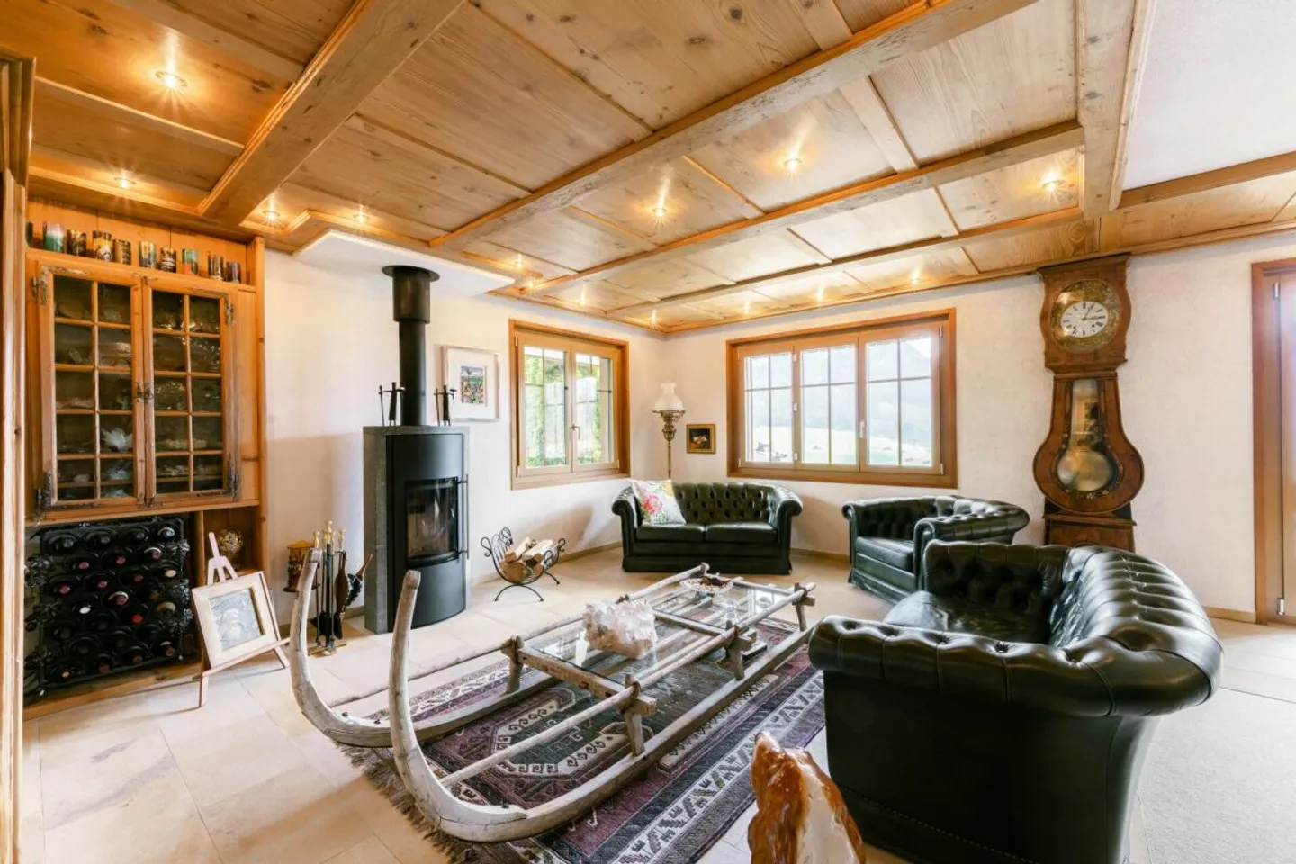 4.5-Zimmerwohnung mit Garten in Château d'Oex - Foto 8 von 13