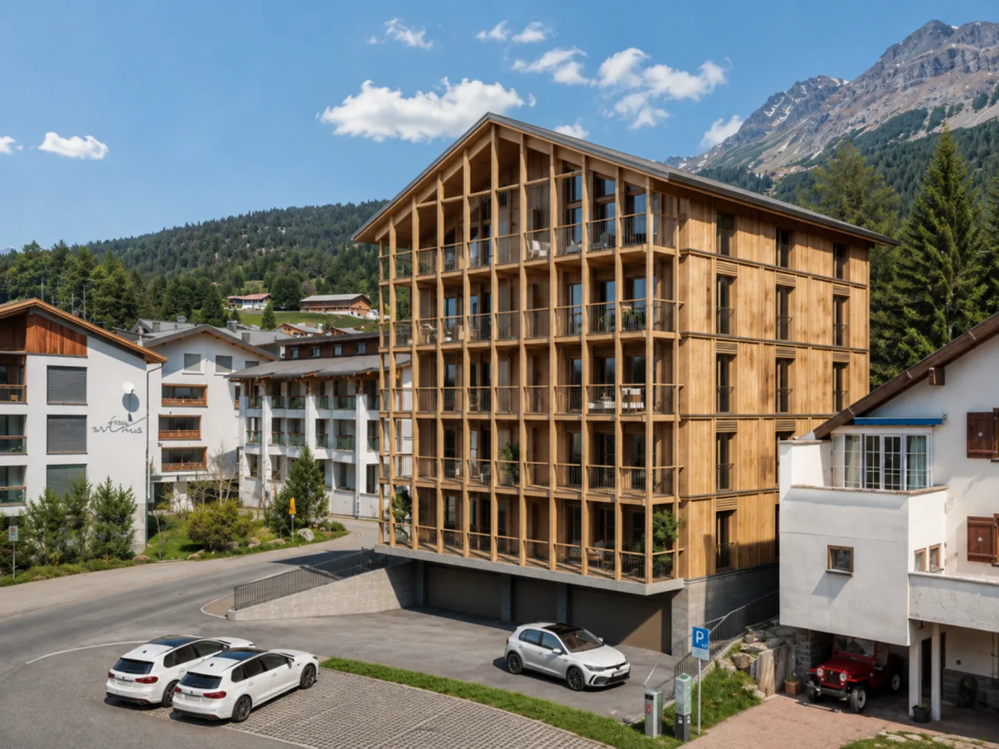 Wohnen mit Weitblick - 3.5 Zimmer-Neubauwohnung, 2. OG links - Foto 7 von 10