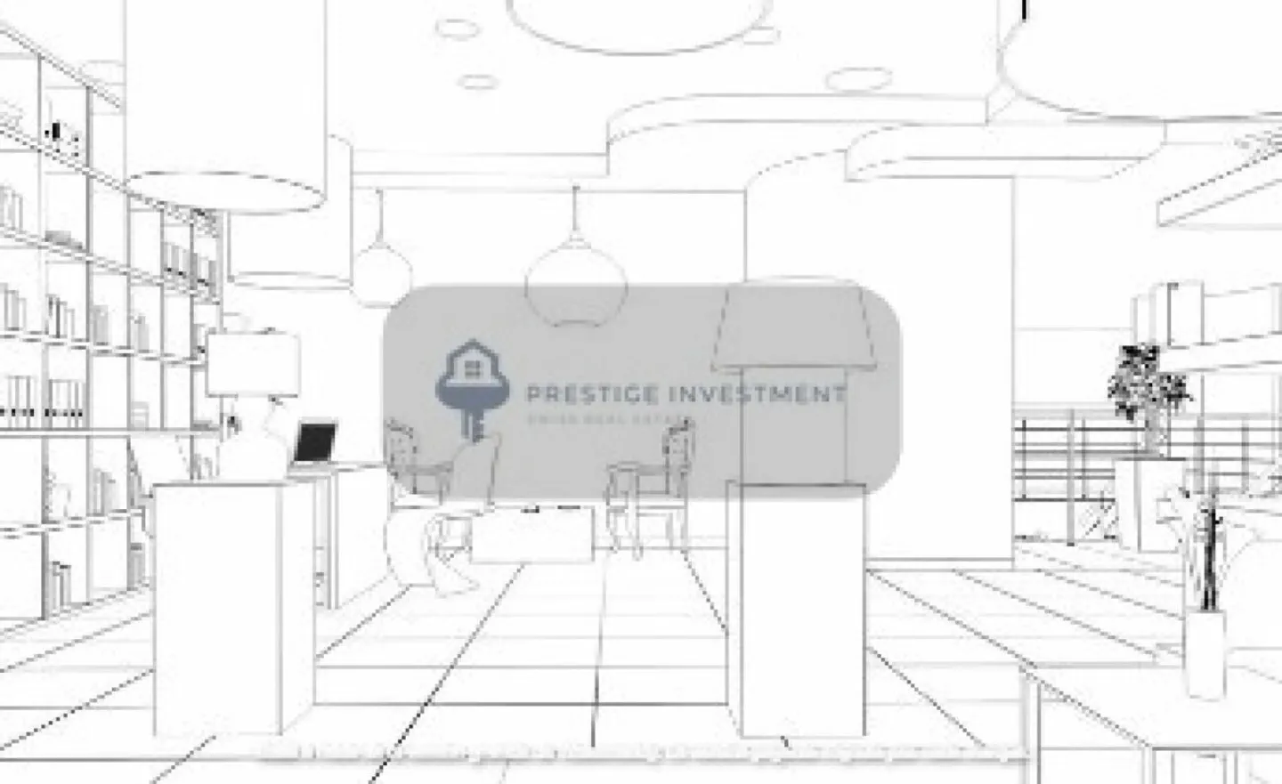 New commercial space 104m2 in the center of Sion. - Photo 1 of 3