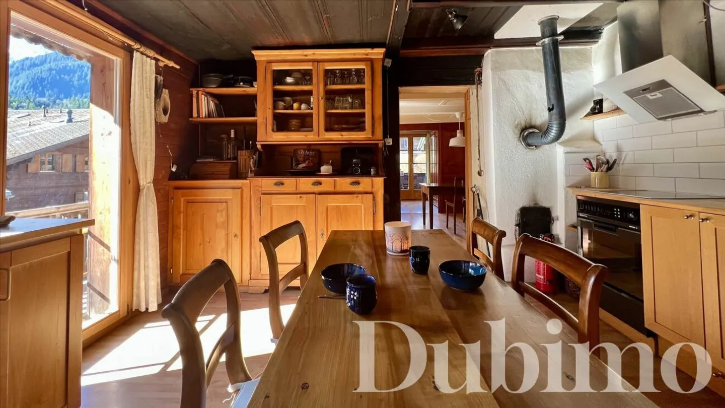 Chalet iconico eccezionale di fronte alle Dents du Midi a Champéry - Foto 7 di 13