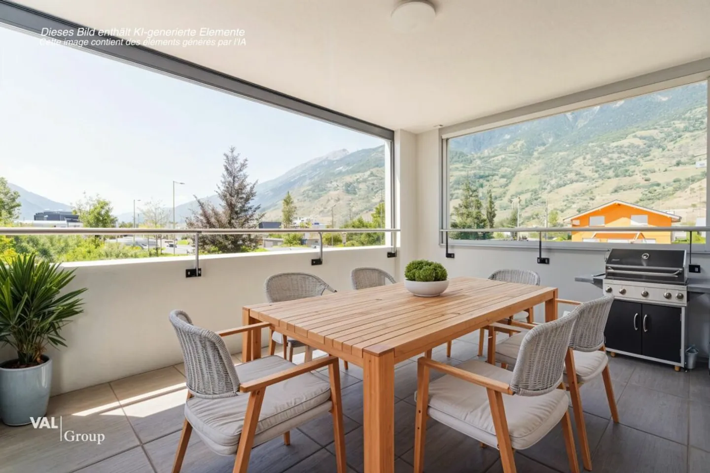 La tua nuova casa a Visp-West: Appartamento moderno di 3,5 stanze - Foto 6 di 9