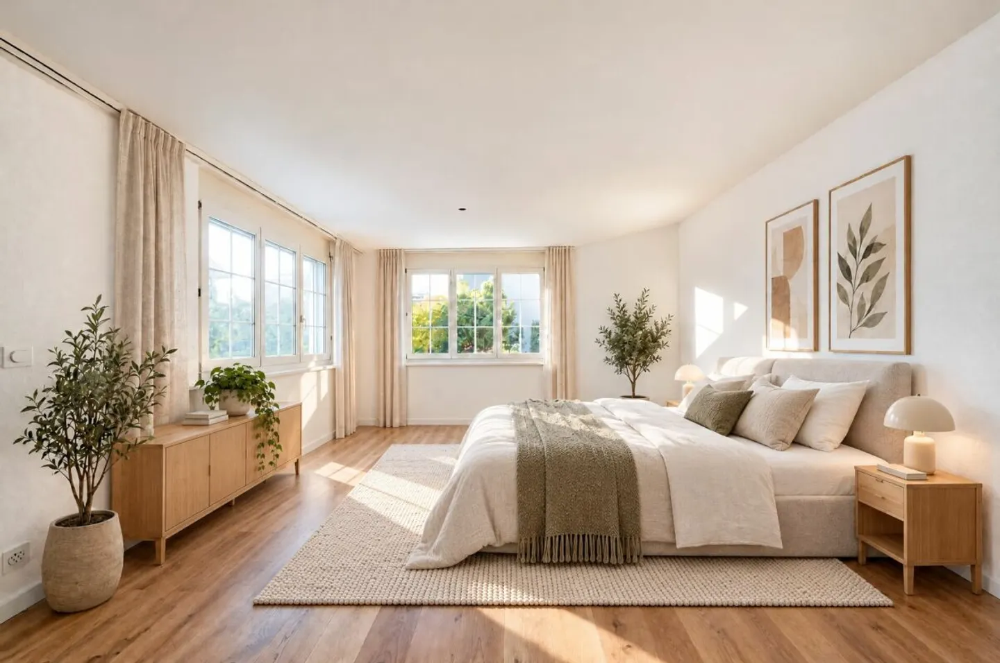 Frisch sanierte 4.5-Zimmer-Wohnung in Mörschwil mit Cheminée, Balkon und zwei Tiefgaragenplätzen - Foto 11 di 11