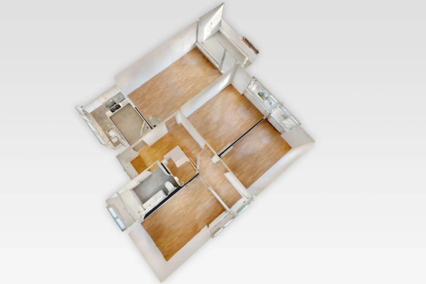 Modernes Apartment mit Aussicht - Foto 11 von 12