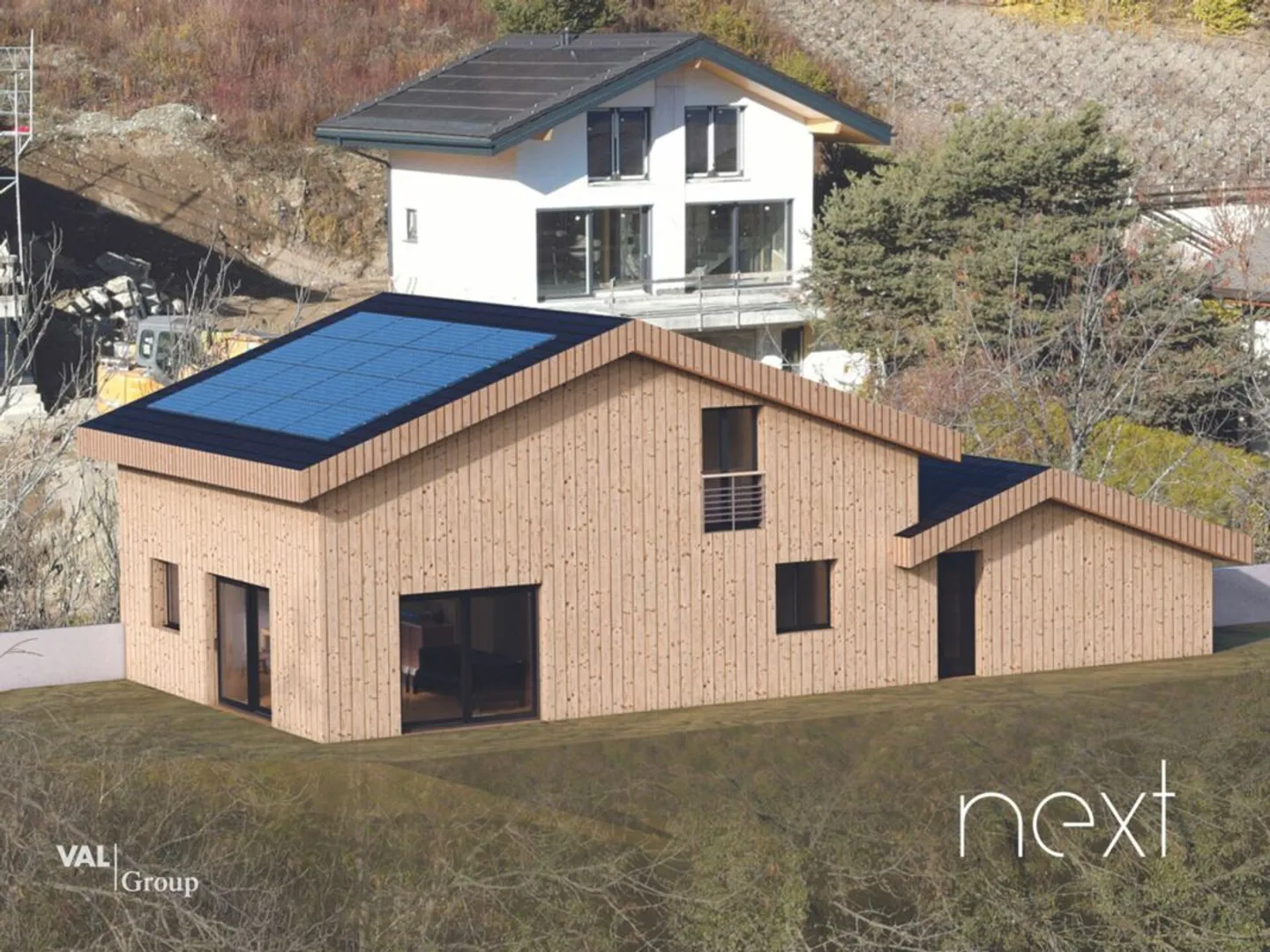 Chalet moderne au pied des Alpes - Photo 1 sur 7