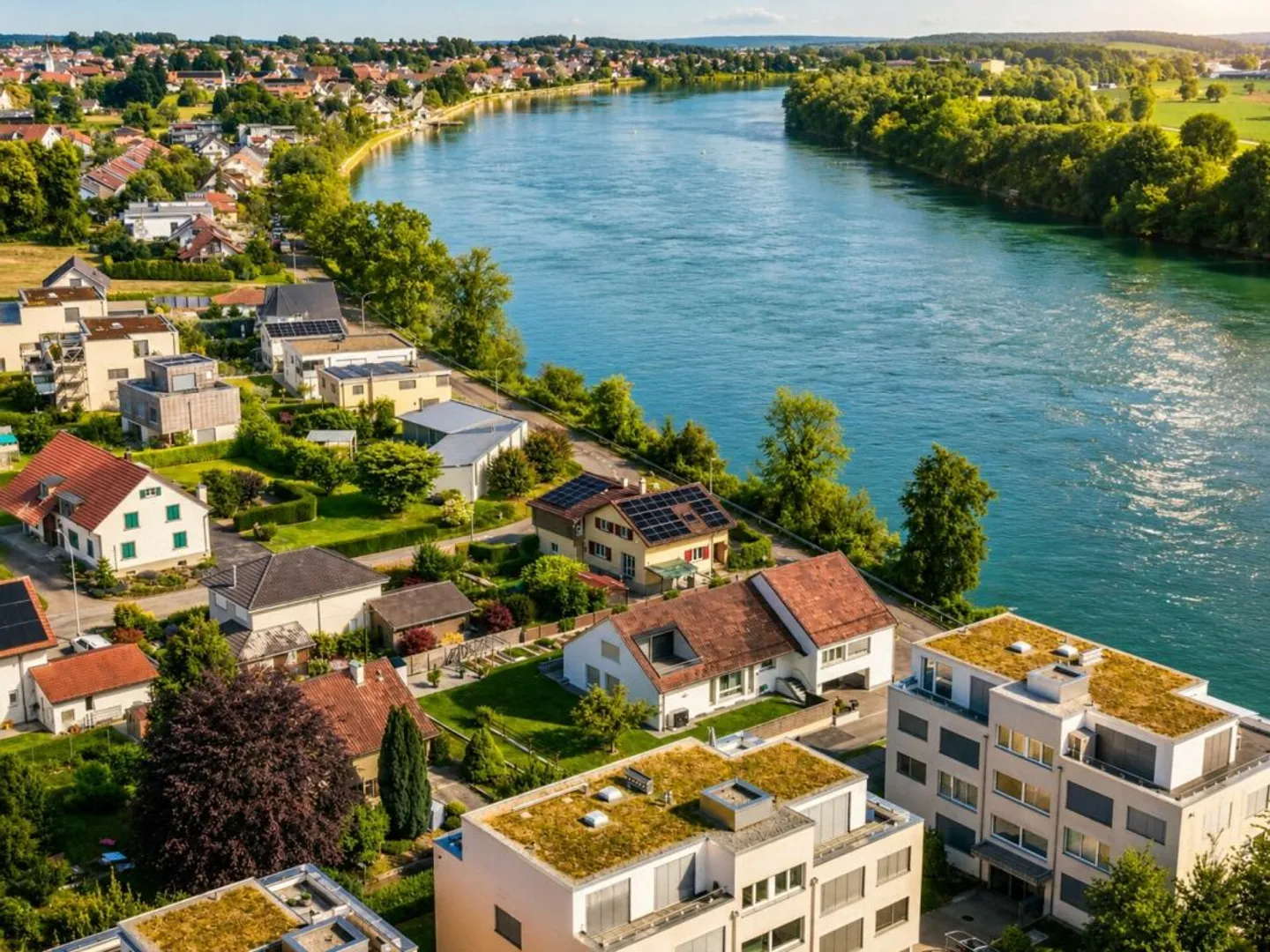 Luxuriöses Einfamilienhaus am Rhein - Foto 2 von 13