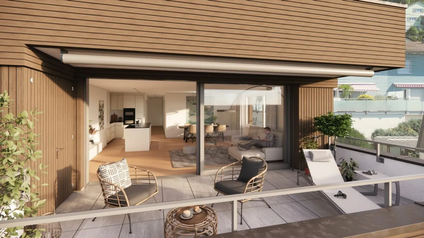 Neubau-Eigentumswohnung mit Minergie-Zertifikat - Foto 2 von 7