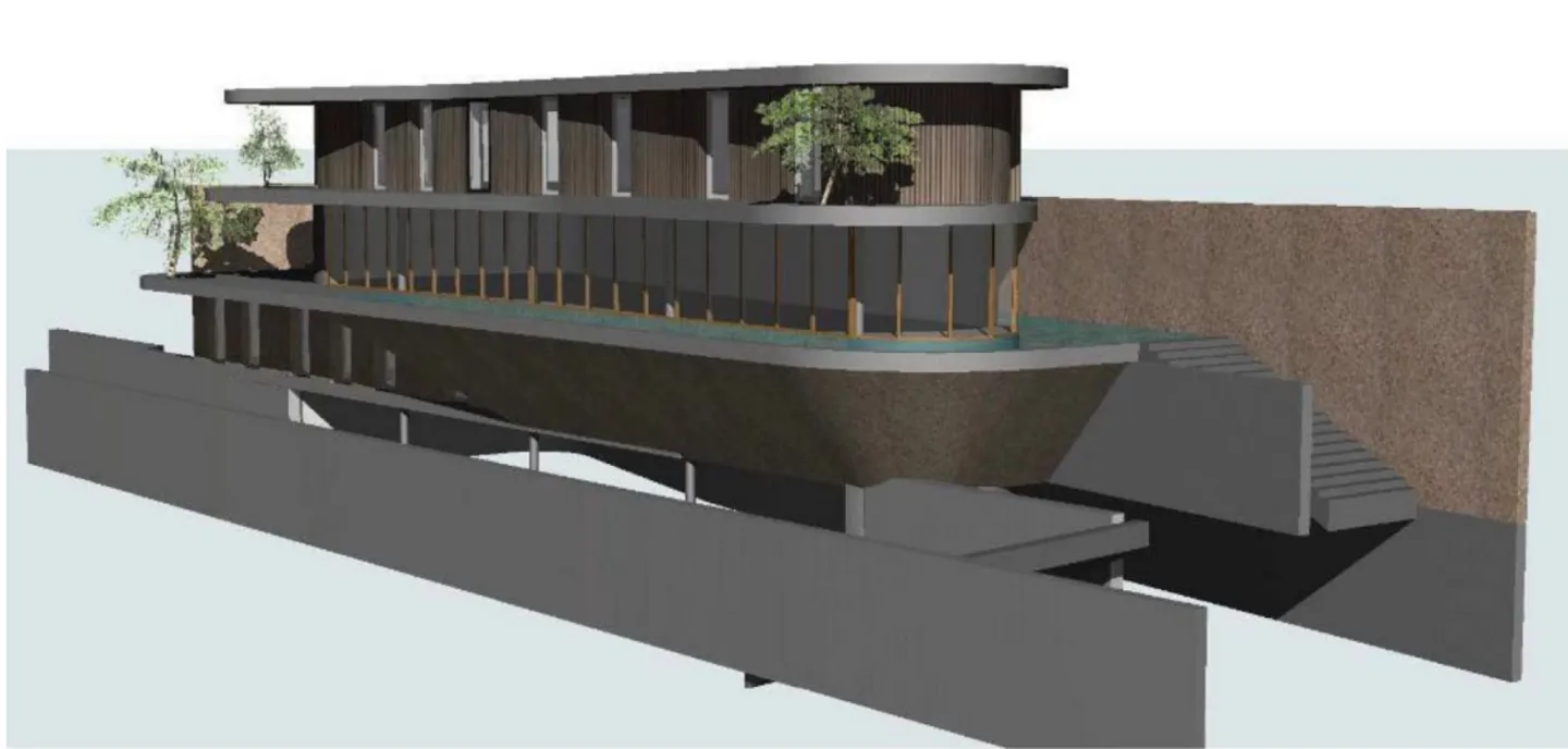 Buildable plot on the first line of the lake - Photo 3 of 4