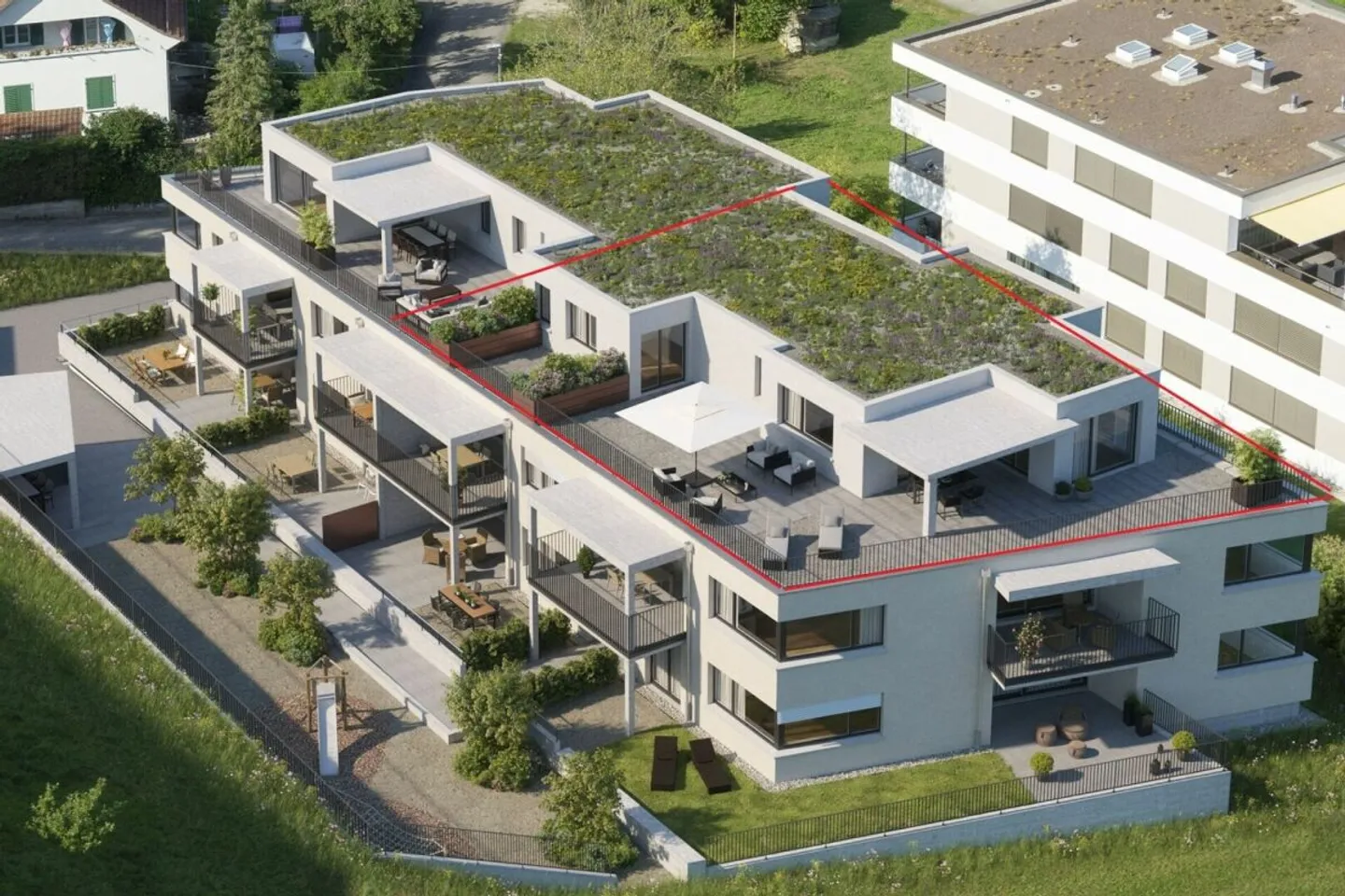 Exklusive Attikawohnung mit Terrasse - Foto 4 von 12