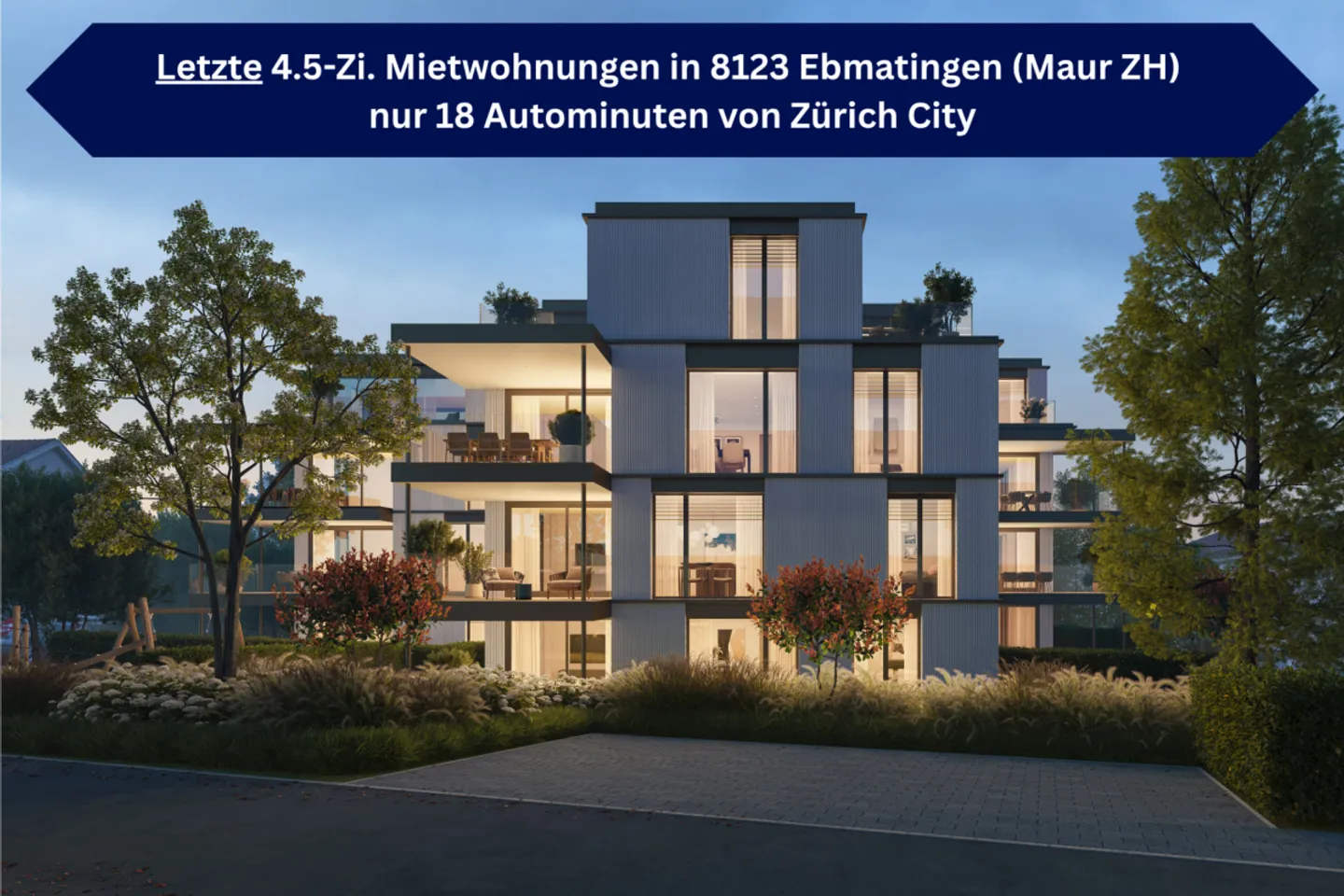 Dernière chance - "INTER LACUS" Appartement 4.5 pièces avec vue imprenable - Photo 1 sur 6