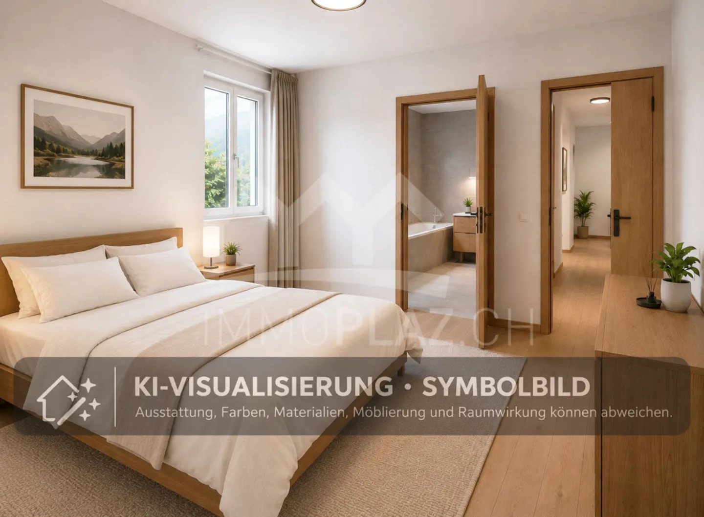 4½ Zi.-Wohnung mit Balkon & freie Bergsicht - Photo 3 of 6