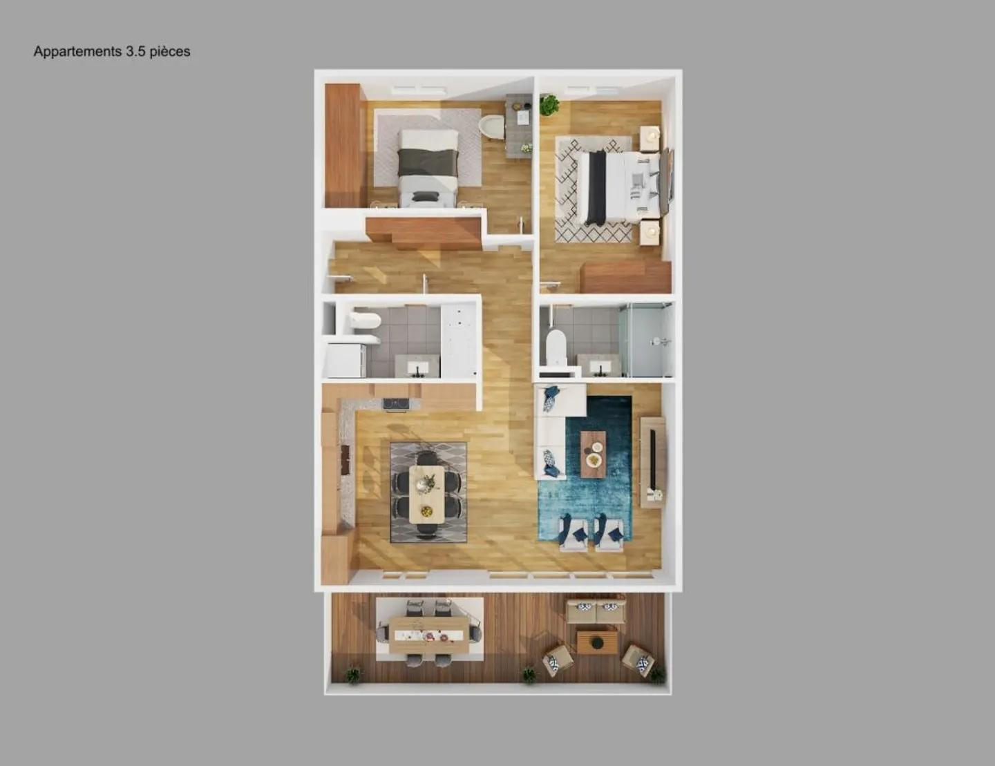 Charming Apartment in Thielle - Photo 5 of 11