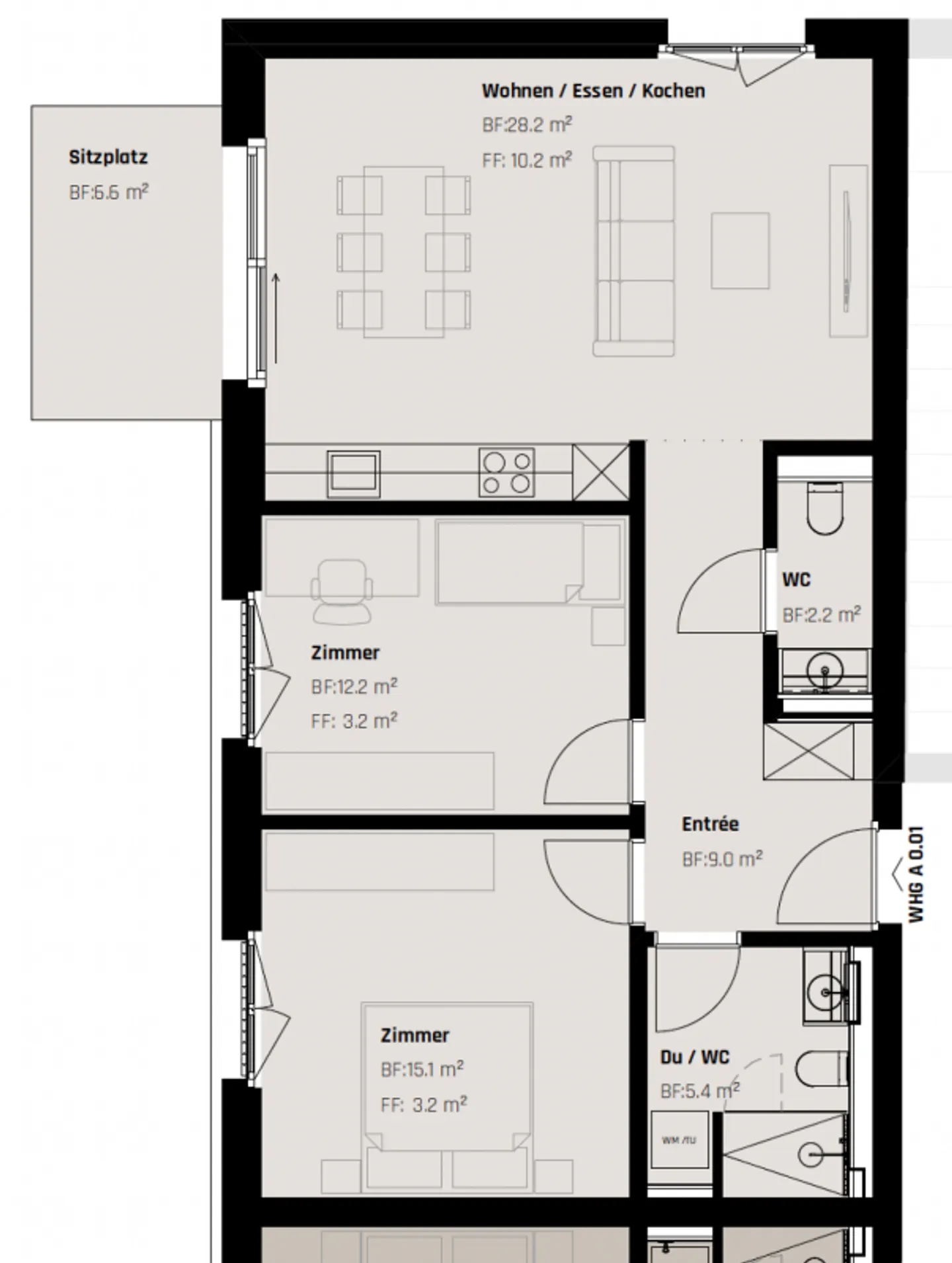 Luxuswohnung in St. Gallen - Foto 9 von 9