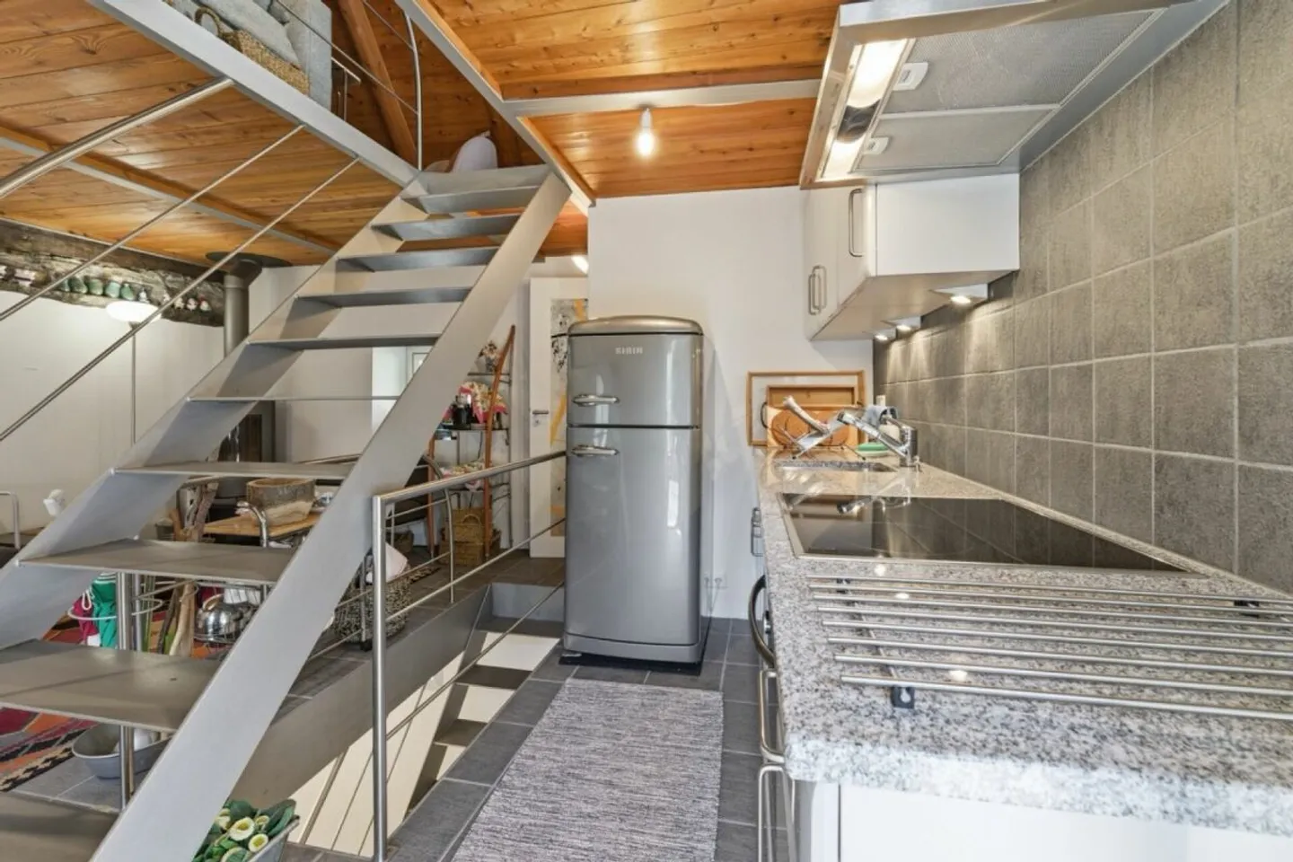 Rustico en pierre de style loft, récemment rénové au cœur de la Verzasca - Photo 5 sur 9