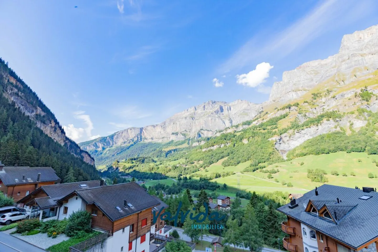 Panorama. Montagnes. Leukerbad. - appartement spacieux de 1,5 pièce dans un emplacement privilégié - Photo 13 sur 13