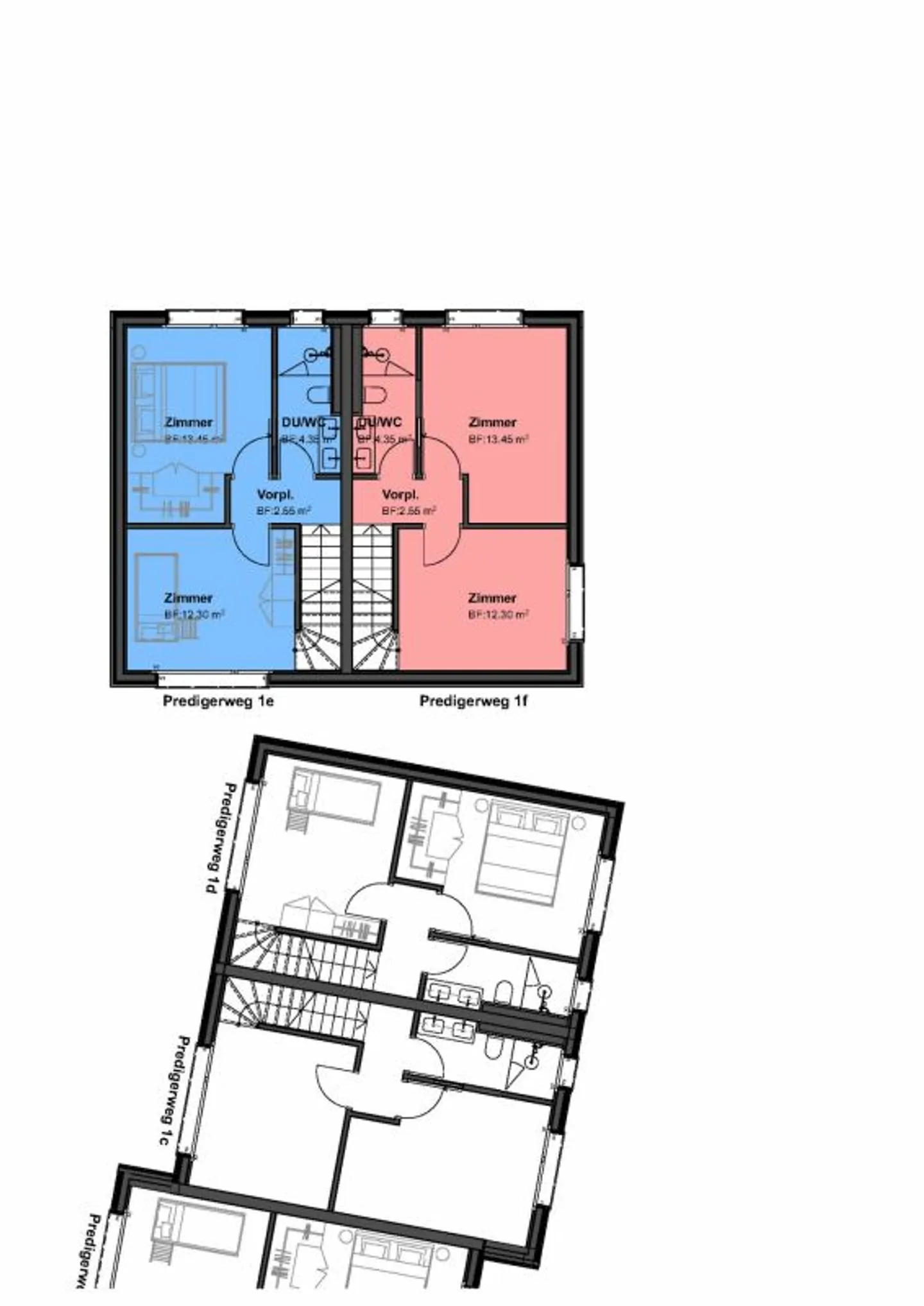 Charmantes Doppelhaus mit Garten - Foto 8 von 9