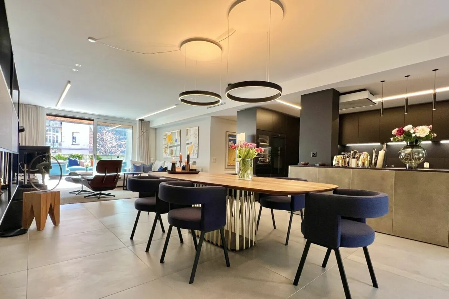 Luxuriöse Gartenwohnung in Locarno - Foto 5 von 13