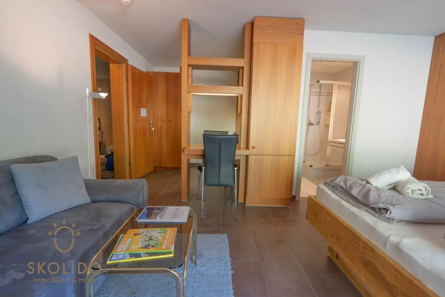 Studio mit Küche und Balkon - Foto 7 di 13
