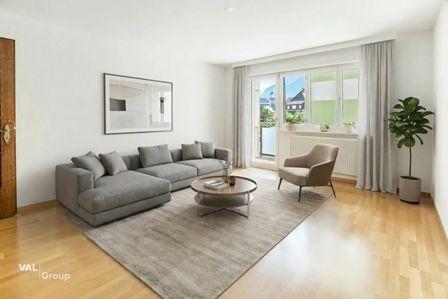 Appartement spacieux de 5,5 pièces dans un emplacement central à Visp - Photo 4 sur 13