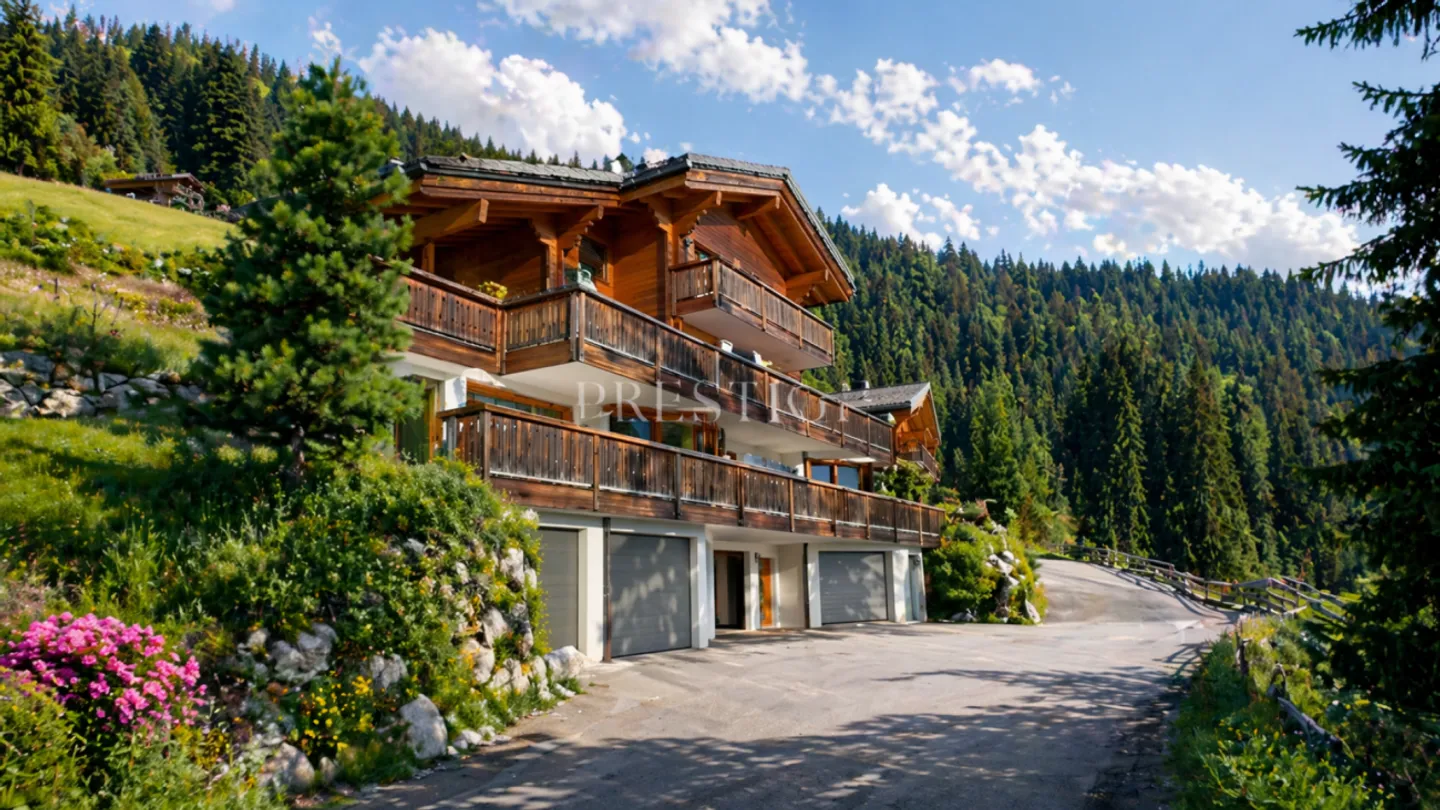 Luxury Family Chalet in Anzère - Discretion, Luxury, Spa & Elevator - Photo 1 of 13