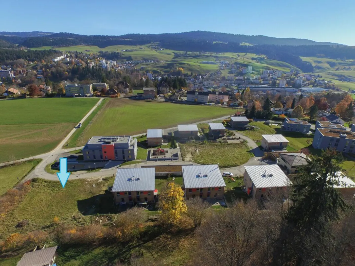 Due ville a schiera Minergie da costruire - Foto 3 di 7