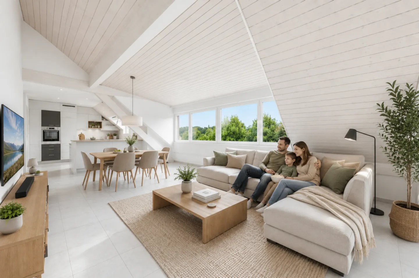 Charmante Dachwohnung in Starrkirch-Wil - Foto 1 von 13