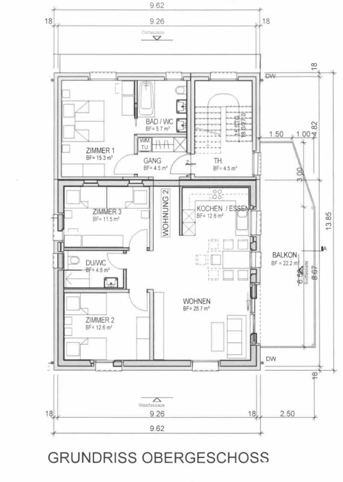 Renovated 4½ Room Holiday Apartments with Balcony - Photo 5 of 6