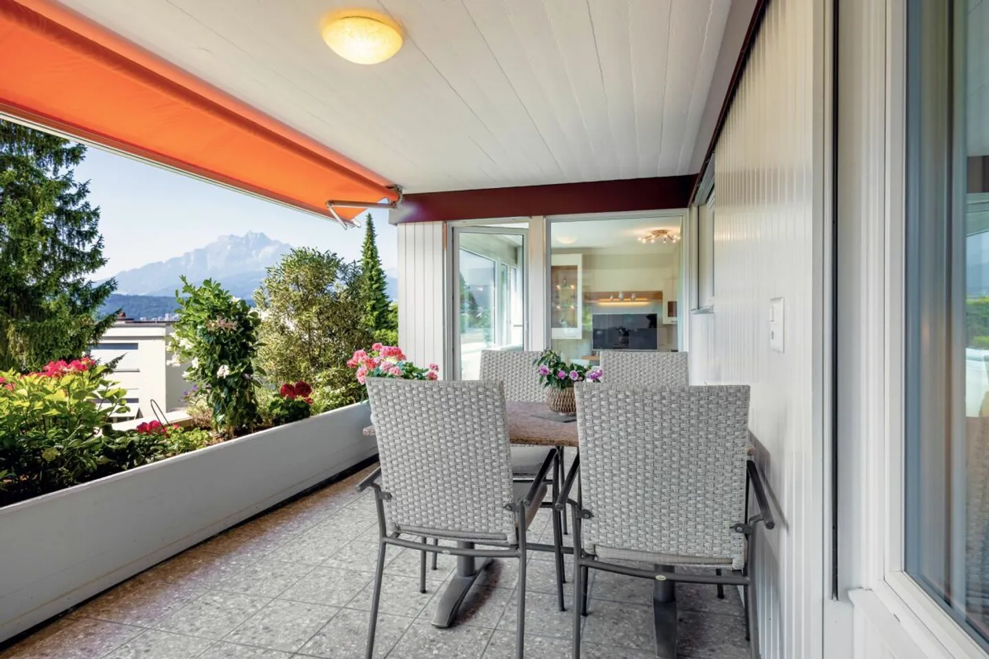 Stilvolles Familienapartment mit Aussicht - Foto 6 von 11