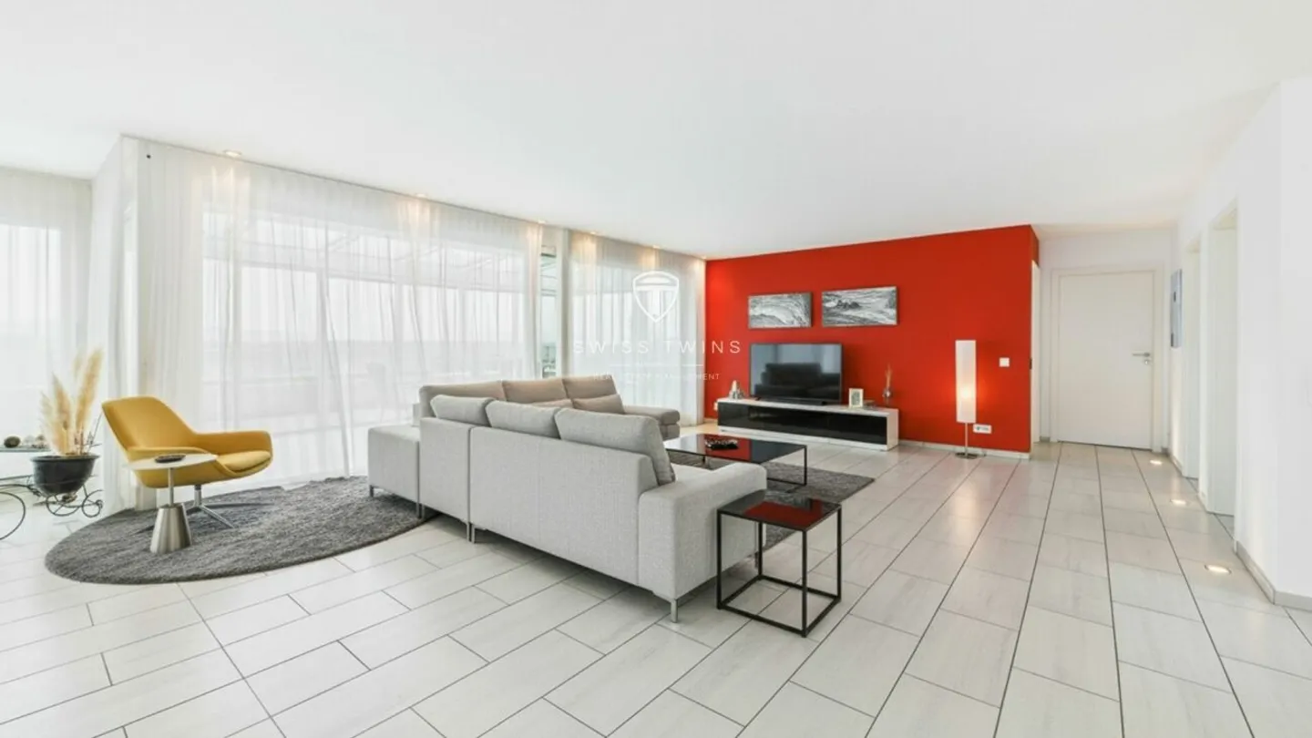 Appartement en duplex de 5½ pièces avec vue panoramique et sur les montagnes - Photo 7 sur 13