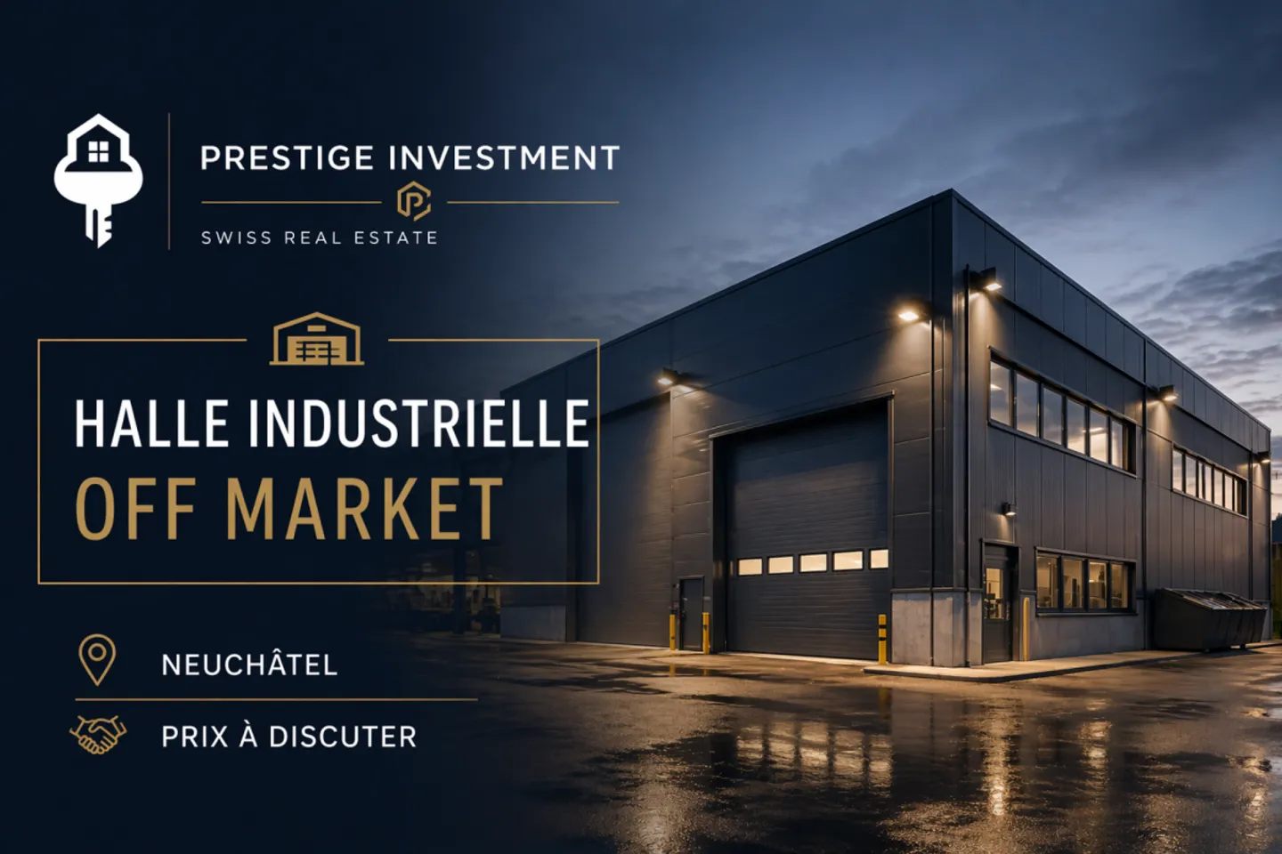 Industrial Hall OFF MARKET Neuchâtel - Photo 1 of 1