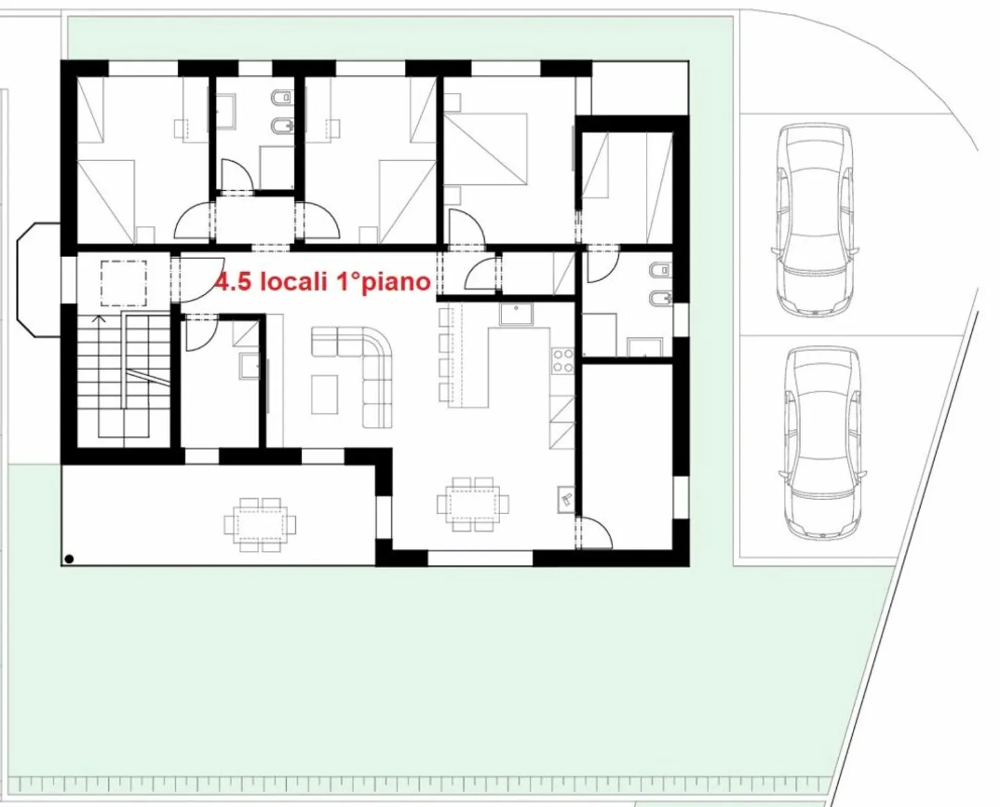 PENTHOUSE MODERNE DE 4.5 PIÈCES - Photo 6 sur 6