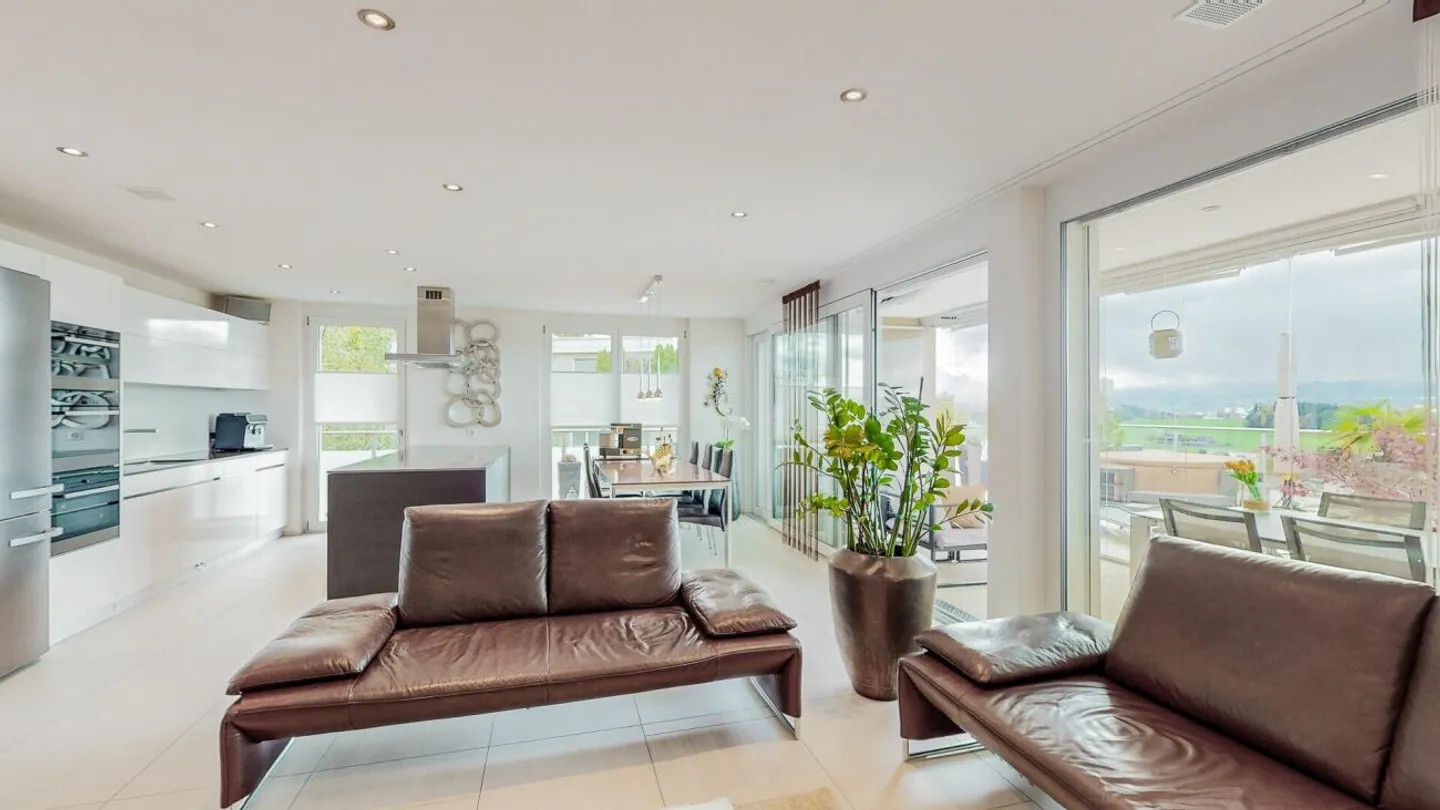 High-quality 4.5 terrace apartment - Exclusive living experience with spectacular views - Photo 7 of 13