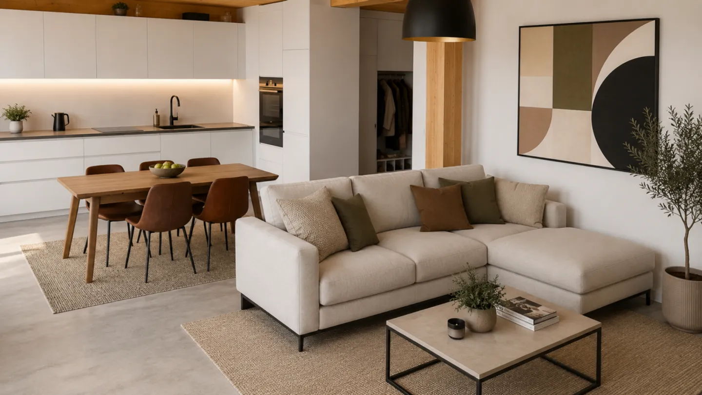 Moderne Attikawohnung mit Seeblick - Foto 3 von 9