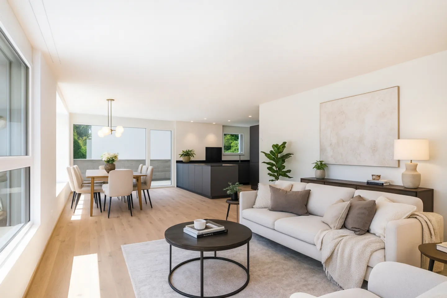 Modernes 6.5-Zimmer-Einfamilienhaus mit grosser Terrasse in Rothenbrunnen - Foto 1 von 13