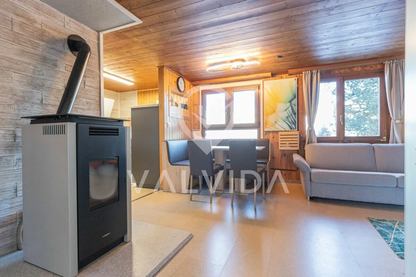 Chalet affascinante 'zer Tola' in posizione soleggiata di Bürchen - Foto 5 di 13