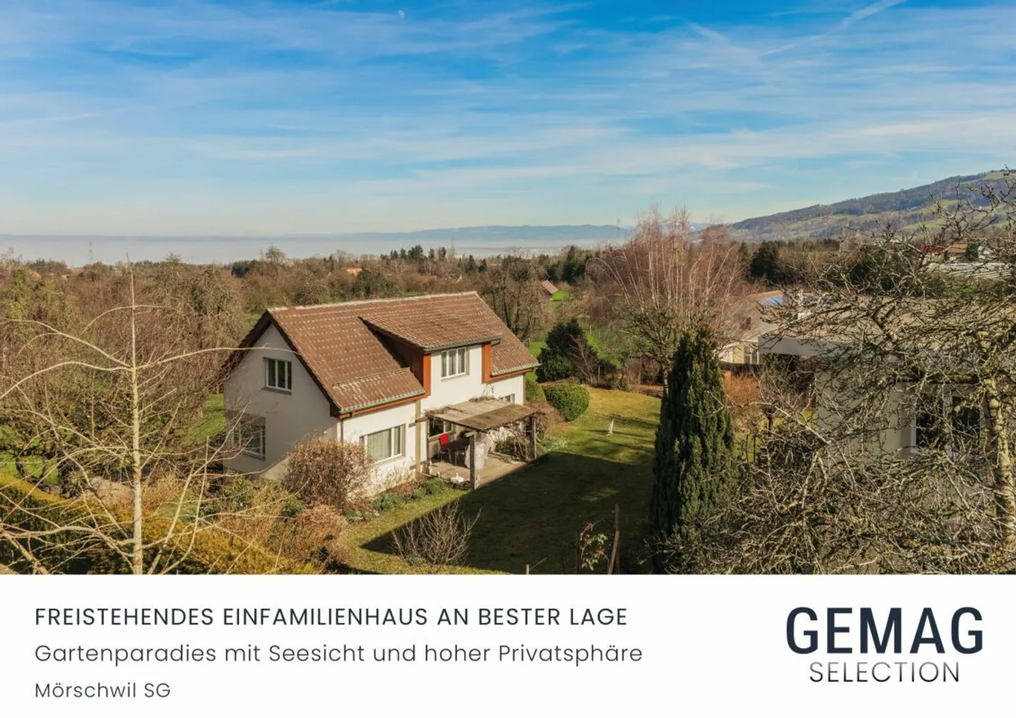 Detached single-family house in prime location - Garden paradise with lake view and high privacy - Photo 1 of 9