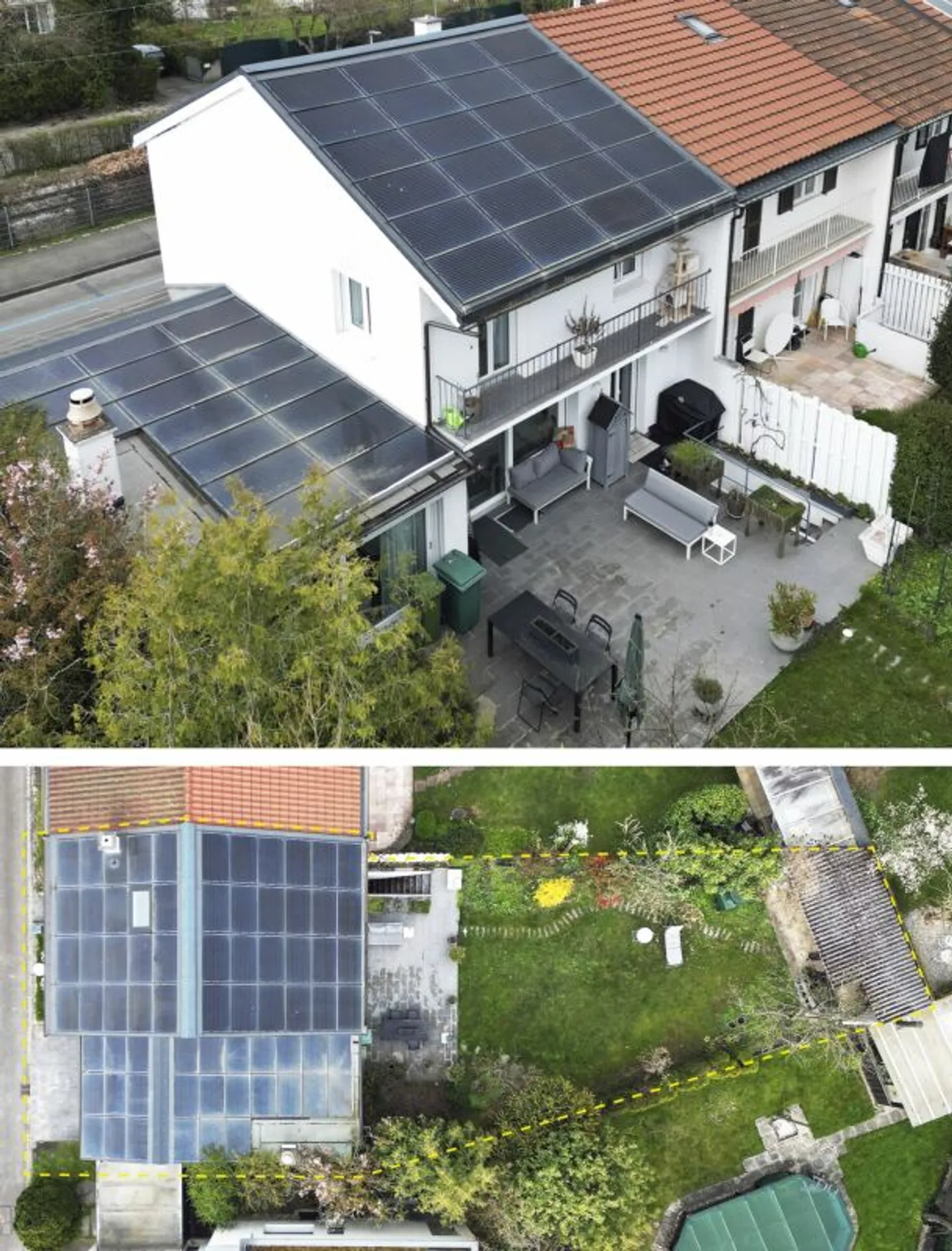 Casa a schiera modernizzata con doppio garage, impianto fotovoltaico e ampio giardino - Foto 13 di 13