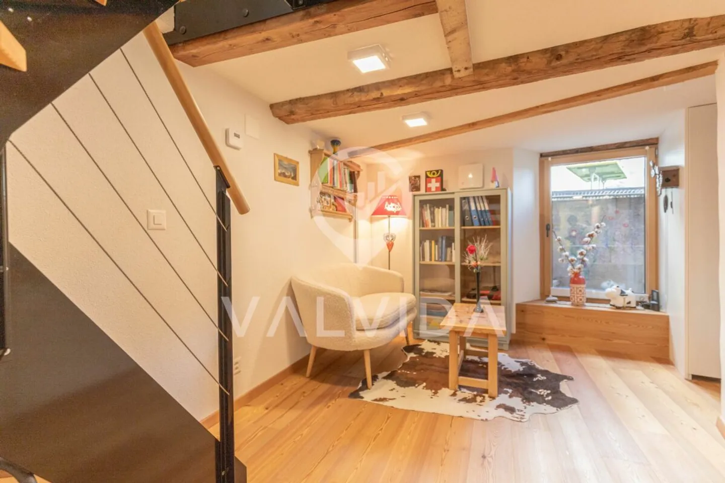 La tradition rencontre la modernité - appartement de 5,5 pièces rénové avec soin avec jardin potager - Photo 9 sur 13