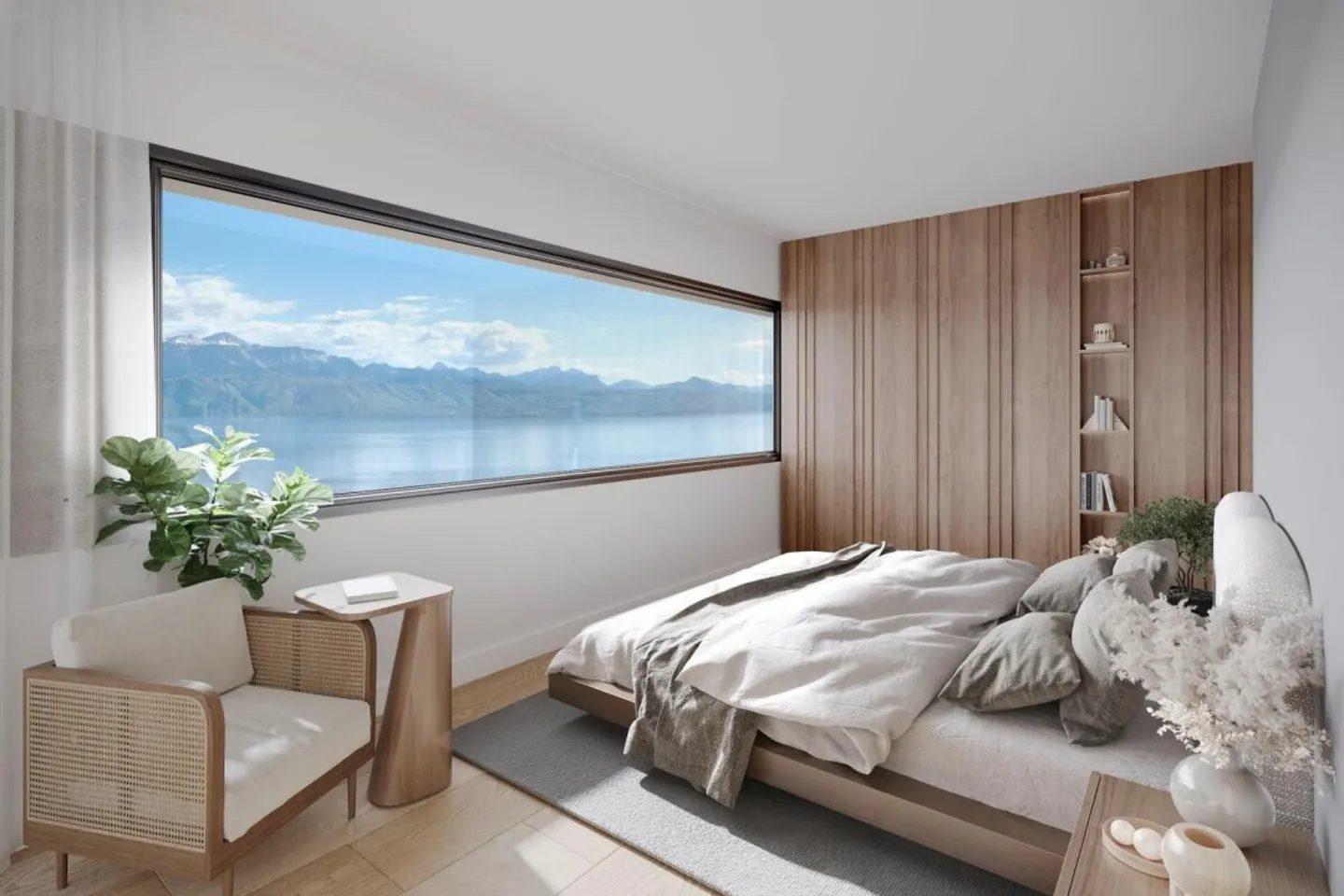 Duplex neuf avec vue sur le Léman - Photo 5 sur 8
