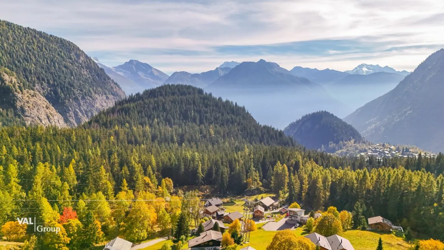 Terrain à bâtir à Blatten près de Naters - emplacement calme dans le hameau de Rischinen avec vue imprenable - Photo 2 sur 5