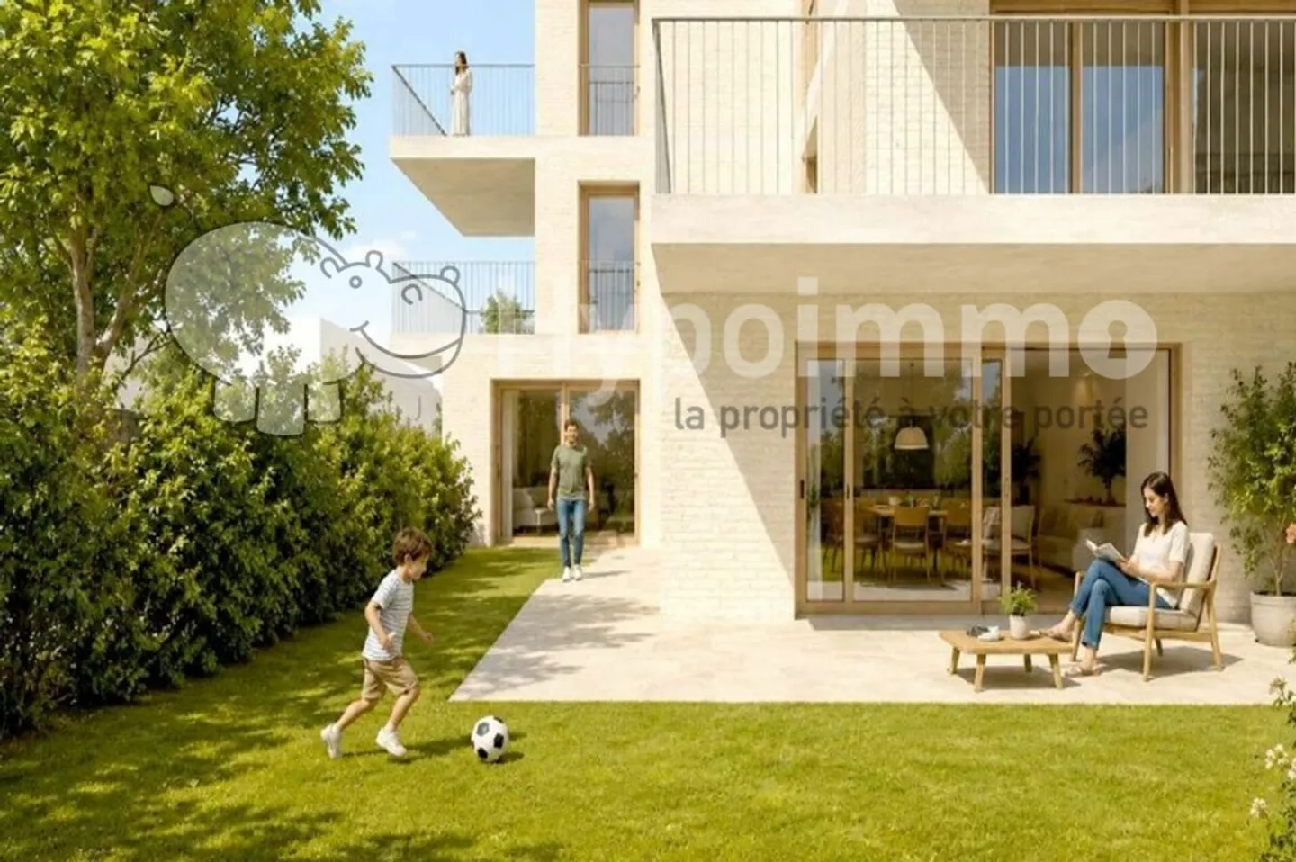 Les Carrels - 4.5 room apartment with garden Lot 2/B - Photo 1 of 9