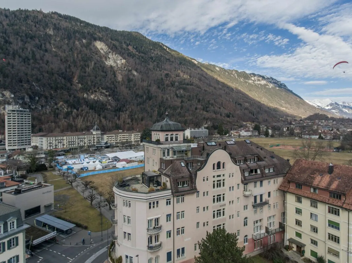 Stilvolle Turmwohnung mit Alpenblick, Interlaken - Foto 1 von 13