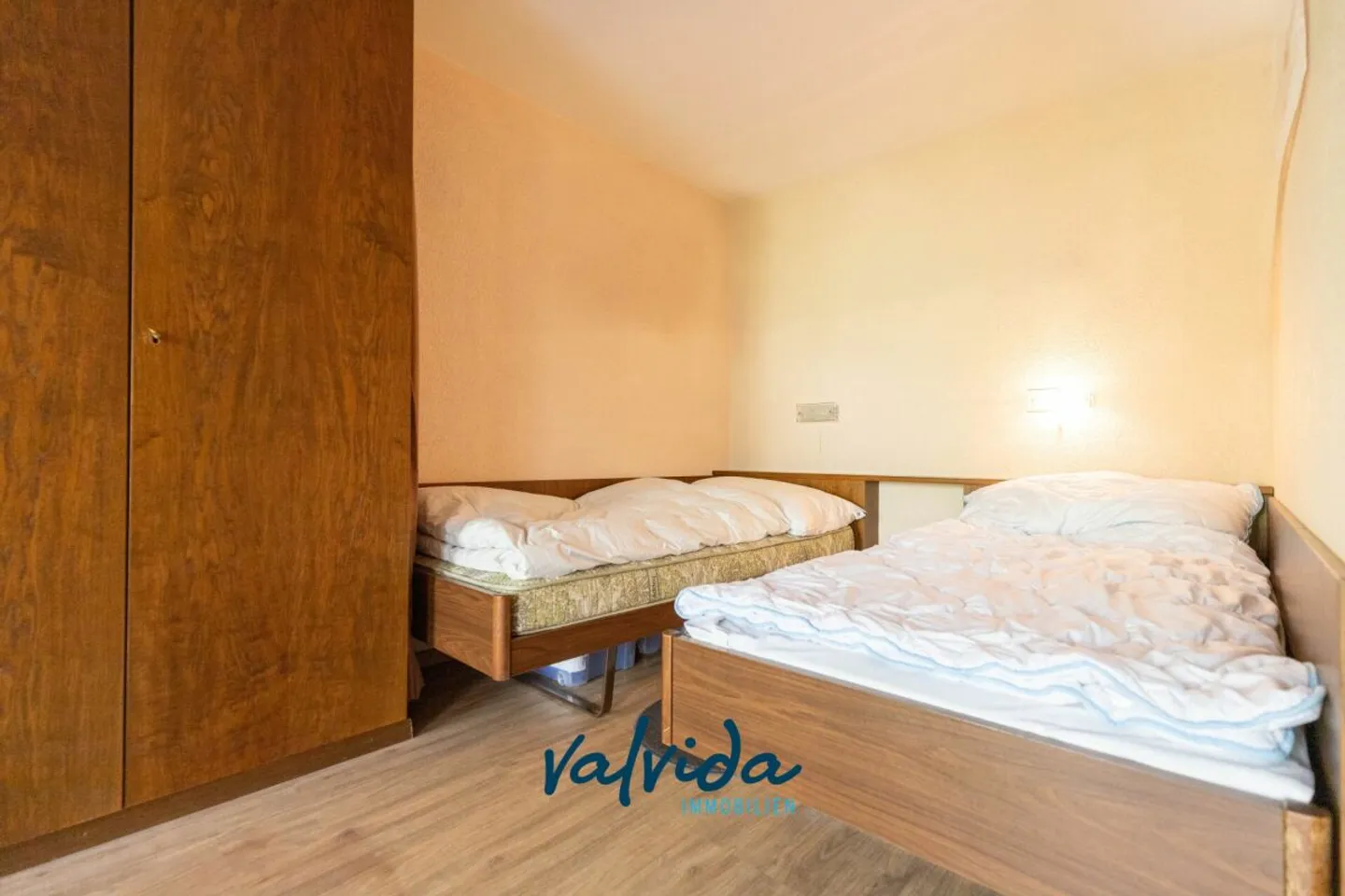 Panorama. Montagnes. Leukerbad. - appartement spacieux de 1,5 pièce dans un emplacement privilégié - Photo 6 sur 13