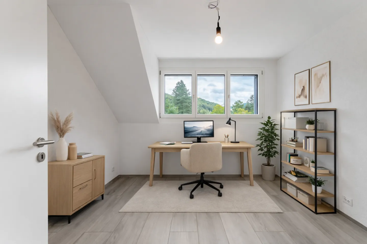 Modernes Apartment mit Gartenblick - Foto 5 von 5