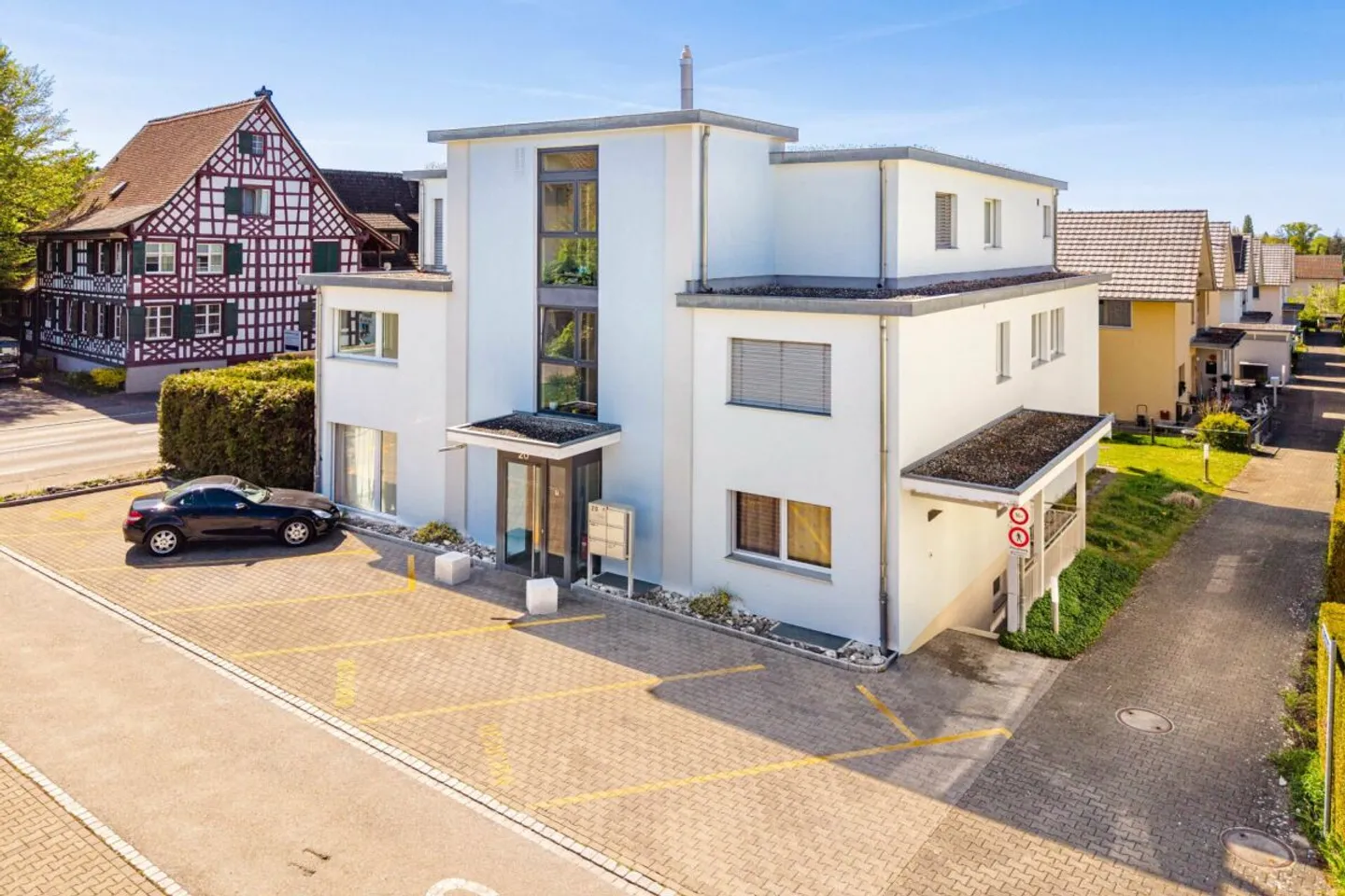 STUDIO MODERNE DE 1.5 PIÈCES PRÈS DU LAC DE CONSTANCE À LANDSCHLACHT - Photo 7 sur 8