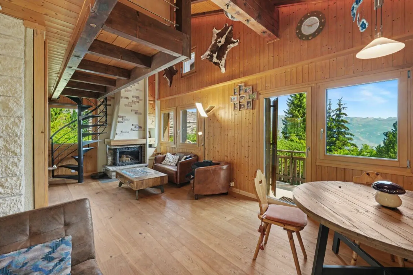 Wunderschönes Familienchalet mit Mezzanin und Sauna in Haute-Nendaz! - Foto 5 von 13