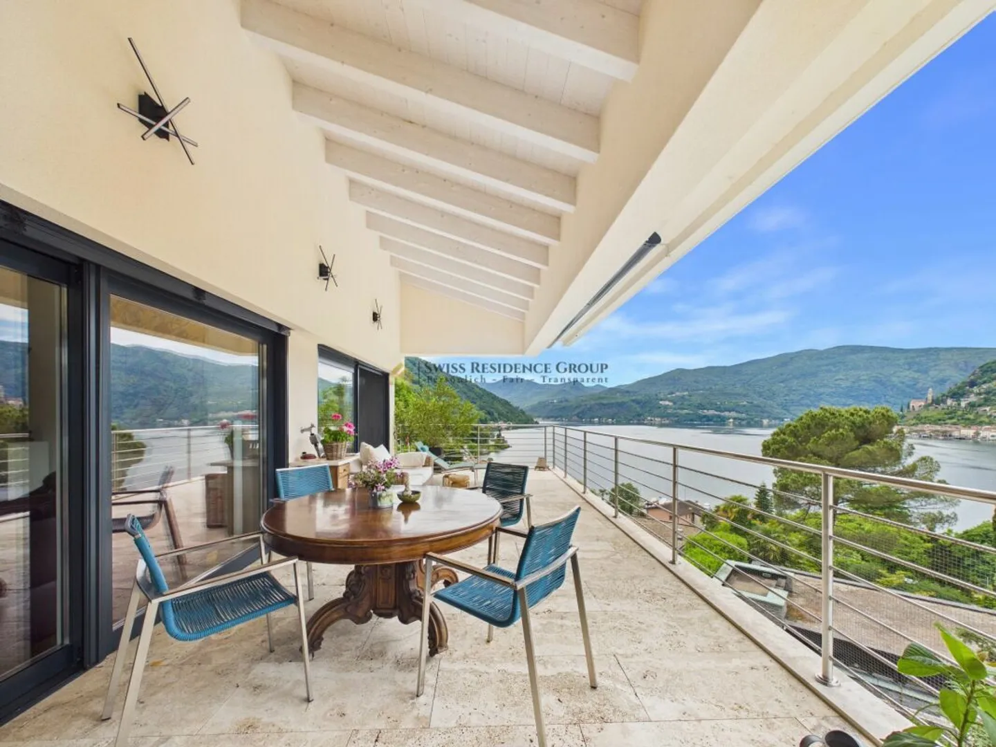 Prestigious modern villa with private spa and lake view in Brusino Arsizio - Photo 12 of 13