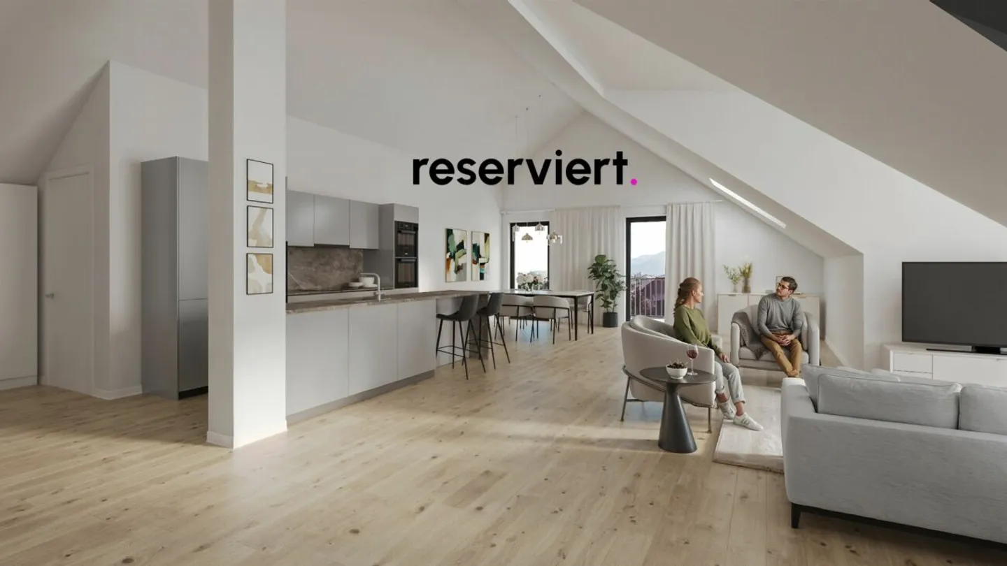 Penthouse apartment with loft feeling and panoramic view towards the lake! - Photo 1 of 8