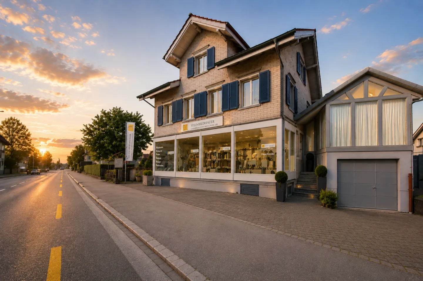 Vivre, travailler ou louer - Maison de 7,5 pièces avec part commerciale et potentiel polyvalent - Photo 1 sur 13