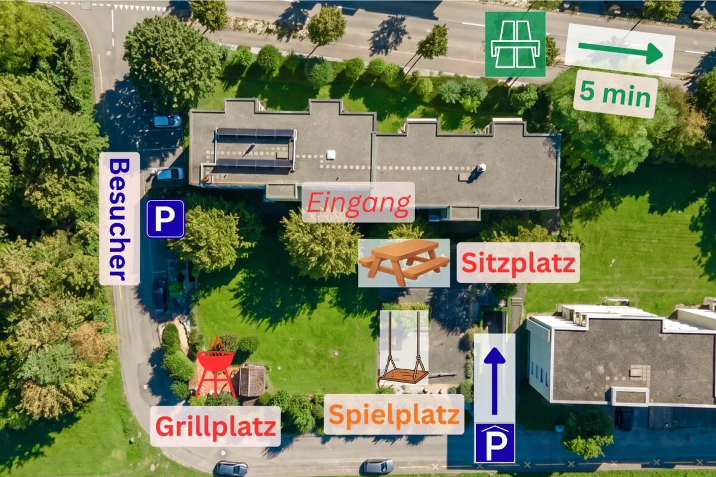 Schön renovierte 3.5 Zimmer Wohnung - ideal für Singles, Paare & Pendler - Foto 5 von 8